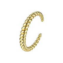 Twist Bracelet For Women Gold Color Cuff Bracelets Fashion Jewelry Bijoux Femme  - $39.63