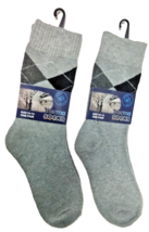 ( 2 Pair ) Royal Deluxe THERMA SOCKS Dress Socks Size 10-13 NWT - $17.81