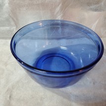 Anchor Hocking Ovenware Cobalt Blue Vintage Glass 1.5 Quart Mixing Bowl - £11.91 GBP