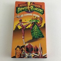 Mighty Morphin Power Rangers VHS Tape No Clowning Around Rita Repulsa Vi... - £15.78 GBP