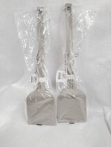 2- 13" Room Essentials Solid Turner Spatula Gray 3.25" Wide Dishwasher Safe image 6