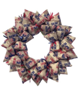 Love My Hero Camouflage Patriots Red White Blue Military Door Decor - £39.52 GBP