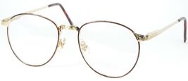 Fashion Optical E-788 GOLD /BURGUNDY /DEMI AMBER EYEGLASSES GLASSES E788... - $16.04