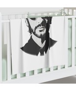 Ringo Starr Beatles Rock and Roll Music Band Fan Collectible Swaddle Bla... - £29.81 GBP