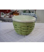 Longaberger 2010 Lime Basket - $2,029.00 MXN