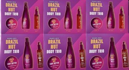 6x Trader Joe&#39;s Brazil Nut Body Butter Trio Set 2023! Limited Edition! BULK LOT - £130.91 GBP