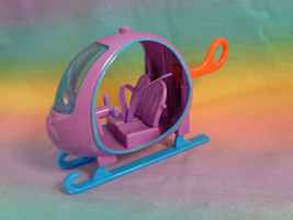 Polly Pocket Tropical Trips Helicopter in Hawaii - Purple - as is - parts only - £2.24 GBP