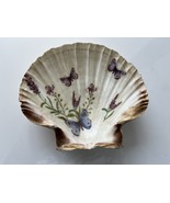 HAND DECORATED SEASHELL - BUTTERFLIES - £1.34 GBP