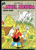 Onkel Joakim #3 1986-Disney-Danish-Uncle Scrooge-Carl Barks-Mickey Mouse-VG - $36.38