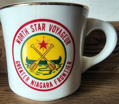 Vintage Boy Scouts of America North Star Voyageur Niagara Frontier Mug C... - $176.54 MXN