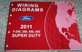 2011 Ford F-250 F350 F250 450 550 Cablaggio Elettrico Diagramma Manuale Nuovo - £101.17 GBP