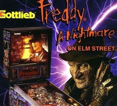 Freddy A Nightmare On Elm Street Pinball Flyer Monsters Horror Art NOS Oversize - £13.08 GBP