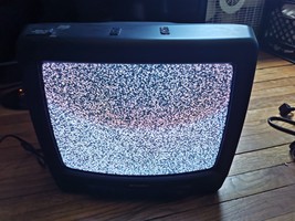 CRT Television TV 13&quot; Sansui Model TVM1315   Tested No Remote Retro Gaming - $42.74