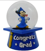 Mickey Mouse,  Graduation Musical  Water Globe - $554.17 MXN