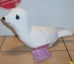 Precious Moments Tender Tails #6 Seal Beanie Baby plush toy - £11.35 GBP