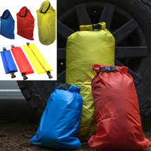 3Pc Dry Sack Set Utility Bag Waterproof Gear Camping Kayaking Fishing As... - £23.17 GBP