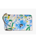 Kate Spade Lucy Floral Medium L-Zip Wristlet Wallet Phone Holder ~NWT~ - $1,225.19 MXN
