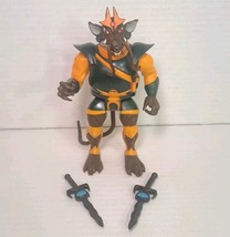 Vtg 1985 LJN Thundercats Ratar-O Figure Complete Black Sai Version Worki... - $93.46