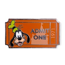 Goofy Disney Pin: Walt Disney World Admit One Ticket - £15.87 GBP