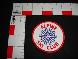 ski patch skiing vintage patch Alpine ski club - £10.04 GBP