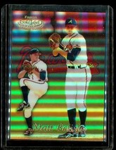 Vintage 1999 Topps Gold Label Rookie Holo Baseball Card #93 Matt Belisle Braves - £8.60 GBP