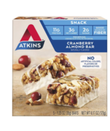 AtkinsSnack Bars Cranberry Almond1.23oz x 5 pack - £26.14 GBP