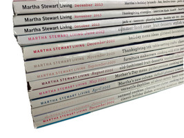 Martha Stewart Living Magazine lot 14 issues ‘02, 04-5, ‘13gardening crafts food - £38.93 GBP