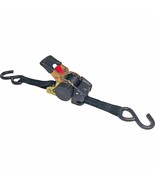  ERICKSON 1&quot; X 10&quot; 1200 LB RE-TRACTABLE RACHET TIE DOWN BLACK BULK 54415... - $43.77