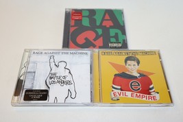 THREE Rage Against the Machine - Battle of Los Angeles Evil Empire Renegades CD - £7.77 GBP