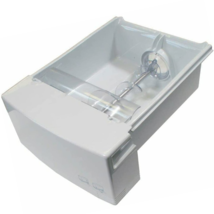 New Ice Bucket Assembly For Ge HSM25GFTASA GSS25LGMBWW GSS25JFMDCC GSS25SGMBBS - $52.46