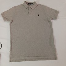 Ralph Lauren RN#41381 Men's Gray Cotton Short Sleeve Polo Shirt Size Medium image 9