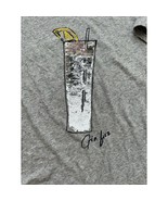 J Crew Gin Fizz T-shirt Women&#39;s Size Large Gray Sequins Short Sleeve Par... - €9,33 EUR