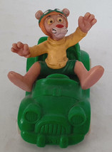 PINK PANTHER Action Figure Green BULLY RACE CAR Cake Top 1980&#39;s Toy 2 1/... - £19.62 GBP