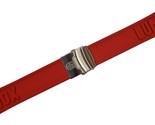 Genuine Luminox Watch Band Strap 24mm EPDM RED Steel 3050/3080/3150/4200... - $89.95
