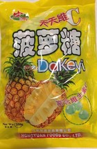 4 Bags, Hong Yuan, Pineapple, Hard Candy, 12.35 oz - $22.76