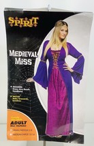 Spirit Halloween Costume/Cosplay Medieval Miss, Womens Small (2-8) - £19.69 GBP