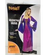 Spirit Halloween Costume/Cosplay Medieval Miss, Womens Small (2-8) - $475.93 MXN