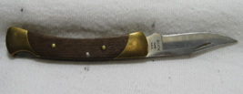 Buck #055 USA 1 Blade Brown Folding Pocket Knife - £23.36 GBP