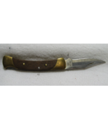 Buck #055 USA 1 Blade Brown Folding Pocket Knife - $29.69