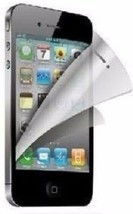 Plastic Clear Film Screen Protector Guard cover for Iphone 4 &amp; 4s Fast S... - £4.96 GBP