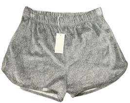 Antistar Womens Mini Grey Knit Sport Shorts Elastic Waist w Pockets Size... - £15.72 GBP