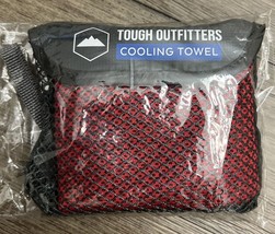 Tough Outfitters - Instant Cooling Towel, Bandana. Upf 50, Red. New - £5.15 GBP