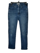Madewell Women Jeans Stovepipe Skinny Mid-Rise Denim Mid-Wash Blue Size 25 - £22.09 GBP