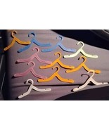 Vintage Clothes Hangers Barbie Dolls Wardrobe Closet Doll Accessory Set ... - $21.99