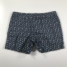 Tommy Hilfiger Shorts Womens 6 Navy Blue White Floral Pattern All Over Print - £12.55 GBP