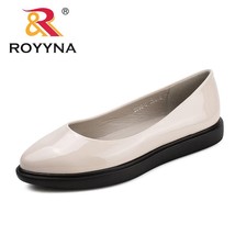 ROYYNA New Arrival Classics Style Women Flats Pointed Toe Women Loafers Slip-On  - £27.06 GBP