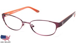 New Liz Claiborne L602 0FR8 Eggplant Violet Eyeglasses Frame 50-16-135 B30"READ" - $63.68