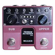 Mooer Tender Octaver Pro Guitar Effects Pedal New - £82.57 GBP