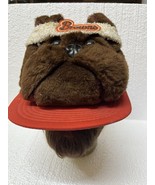 Vintage 1986 Cleveland Browns 3D Mascot SnapBack Hat Rocking Horse - $933.49 MXN