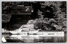 Wisconsin Lake Delton Amphibian Lines Trips on Mirror Lake Photo Postcard J26 - £10.40 GBP